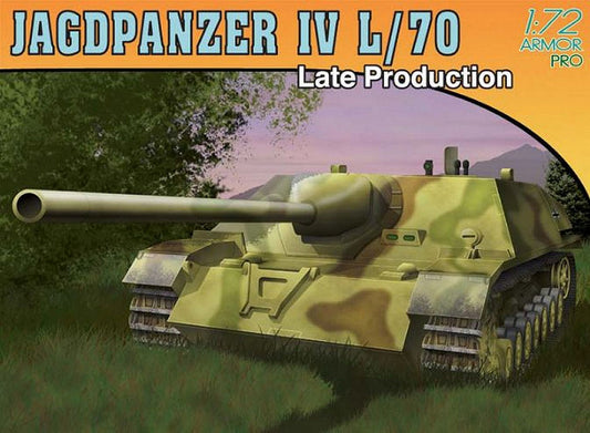 SCALE ASSEMBLY KIT COMPATIBLE WITH JAGDPANZER IV L/70 1:72 KIT DRAGON D7293