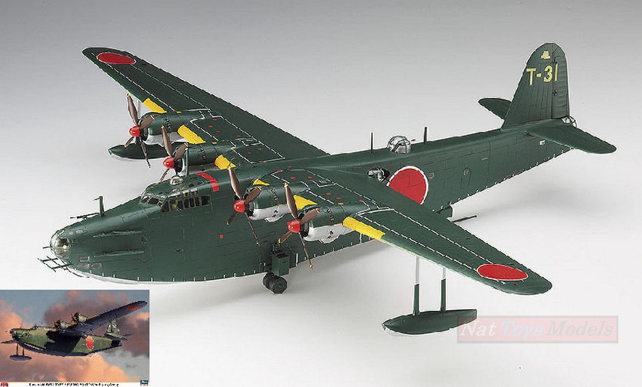 KIT DE MONTAGE À L'ÉCHELLE COMPATIBLE AVEC LE KIT DE BATEAU VOLANT KAWANISHI H8K2 (EMILY) TYPE 2 1:72 HASEGAWA HGHASE45