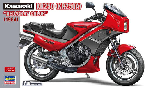 SCALE ASSEMBLY KIT COMPATIBLE WITH KAWASAKI KR250 KIT 1:12 HASEGAWA HA21751