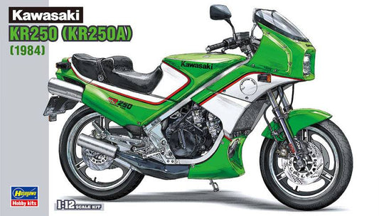 SCALE ASSEMBLY KIT COMPATIBLE WITH KAWASAKI KR250 (KR250A) 1:12 KIT HASEGAWA HA21512