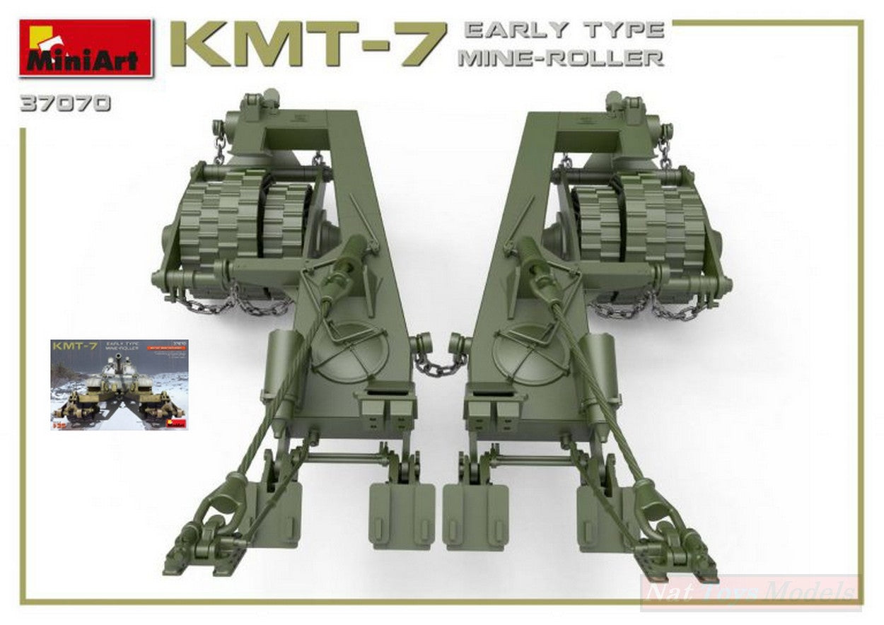 KIT D'ASSEMBLAGE À L'ÉCHELLE COMPATIBLE AVEC LE KIT DE ROULEAU DE MINE DE TYPE PREMIER KMT-7 1:35 MINIART MIN37070