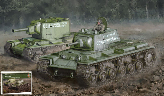 KIT DA MONTARE IN SCALA COMPATIBILE CON KV-1/KV-2 KIT 1:56 ITALERI IT15763