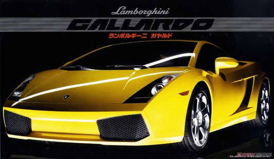 KIT DA MONTARE IN SCALA COMPATIBILE CON LAMBORGHINI GALLARDO YELLOW KIT 1:24 FUJIMI FJ122137