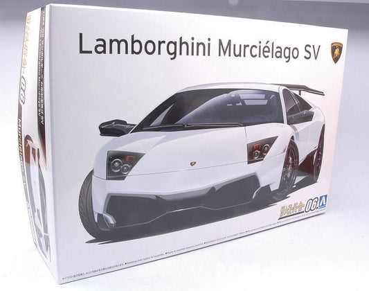 KIT DA MONTARE IN SCALA COMPATIBILE CON LAMBORGHINI MURCIELAGO LP670-4 KIT 1:24 AOSHIMA ABK059012