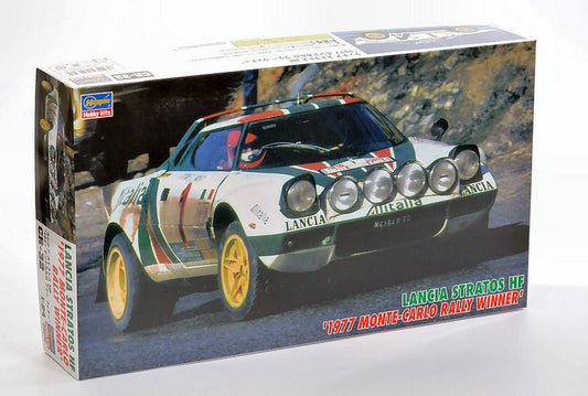 KIT DA MONTARE IN SCALA COMPATIBILE CON LANCIA STRATOS HF N.1 WINNER MONTE CARLO 1977 S.MUNARI-S.MAIGA KIT 1:24 HASEGAWA HA25232