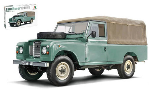 KIT DA MONTARE IN SCALA COMPATIBILE CON LAND ROVER 109 LWB KIT 1:24 ITALERI IT3665