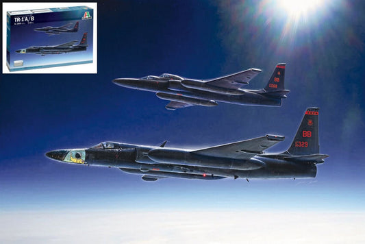 KIT À ASSEMBLER À L'ÉCHELLE COMPATIBLE AVEC LE KIT LOCKEED TR-1A/B 1:48 ITALERI IT2809