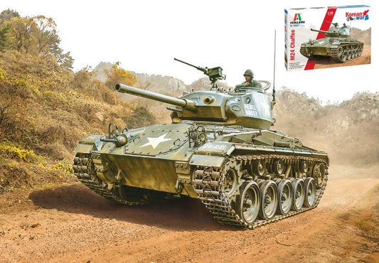 KIT DA MONTARE IN SCALA COMPATIBILE CON M-24 CHAFFE KOREAN WAR KIT 1:35 ITALERI IT6587