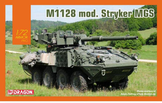 KIT DA MONTARE IN SCALA COMPATIBILE CON M1128 MOD.STRYKER MGS KIT 1:72 DRAGON D7687