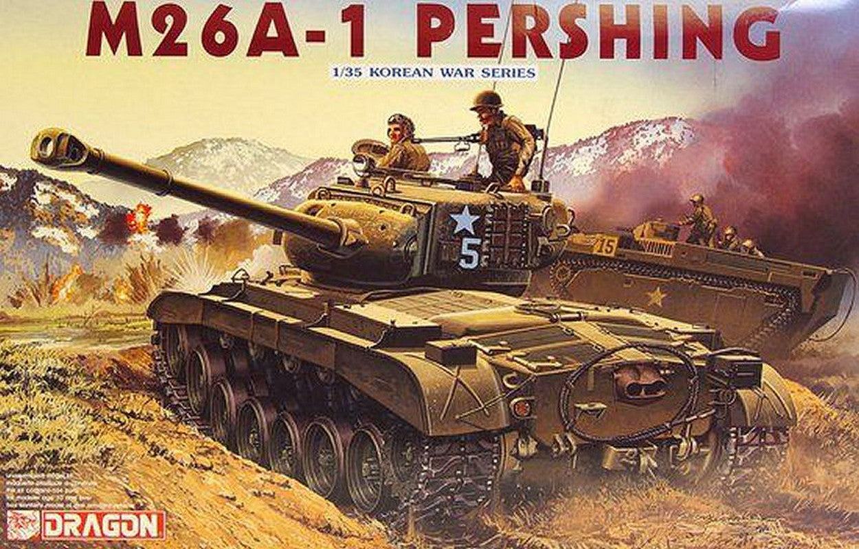 KIT D'ASSEMBLAGE À L'ÉCHELLE COMPATIBLE AVEC LE KIT PERSHING M26A-1 1:35 DRAGON D6801