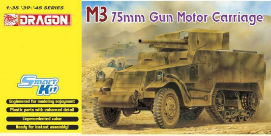 KIT DA MONTARE IN SCALA COMPATIBILE CON M3 75 mm GUN MOTOR CARRIAGE KIT 1:35 DRAGON D6467