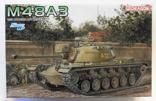 KIT D'ASSEMBLAGE À L'ÉCHELLE COMPATIBLE AVEC LE KIT DE MODÈLE M48 A3 1:35 DRAGON D3546