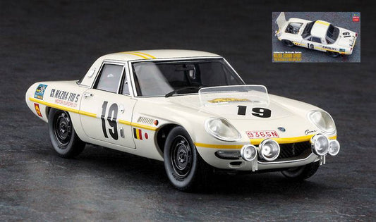 KIT DA MONTARE IN SCALA COMPATIBILE CON MAZDA COSMO SPORT 1968 MARATHON DE LA ROUTE SUPER DETAIL KIT 1:24 HASEGAWA HA51050