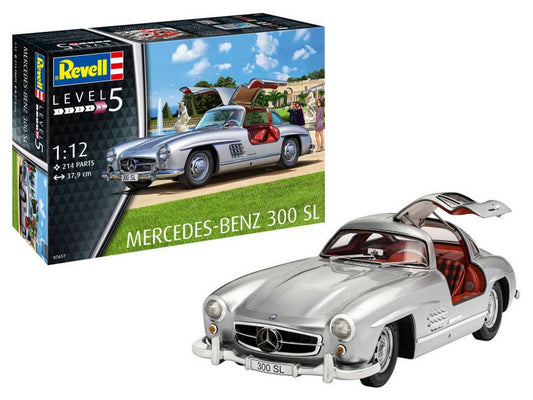 KIT DA MONTARE IN SCALA COMPATIBILE CON MERCEDES 300 SL KIT 1:12 REVELL RV07657
