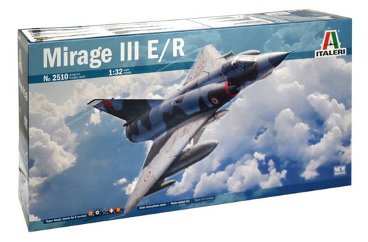 KIT À ASSEMBLER À L'ÉCHELLE COMPATIBLE AVEC LES DECALS MIRAGE III E/RC/SUPER