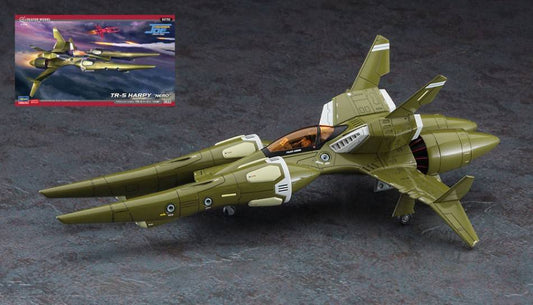 KIT DE MONTAGE À L'ÉCHELLE COMPATIBLE AVEC LE CONCASSEUR DE VAISSEAU SPATIAL JOE TR-5 HARPY BLACK KIT 1:72 HASEGAWA HA64792