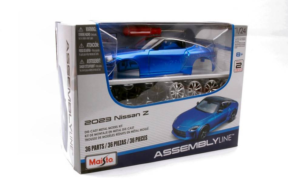 KIT DE MONTAGE À L'ÉCHELLE COMPATIBLE AVEC NISSAN Z 2023 KIT 1:24 MAISTO MI39267