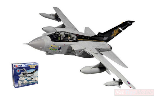 KIT DE MONTAGE À L'ÉCHELLE COMPATIBLE AVEC PANAVIA TORNADO GR.4 ZG775 RAF 1:72 CORGI AA33621