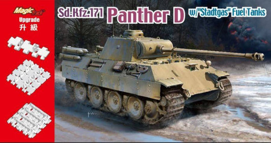 KIT DE MONTAGE À L'ÉCHELLE COMPATIBLE AVEC LE KIT DE RÉSERVOIRS DE CARBURANT PANTHER DW/STADTGAS 1:35 DRAGON D6881