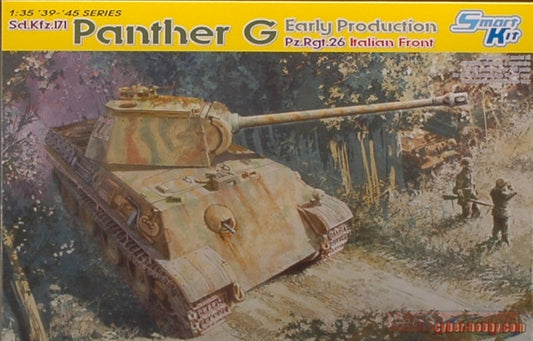 KIT DA MONTARE IN SCALA COMPATIBILE CON PANTHER G ITALIAN FRONT KIT 1:35 DRAGON D6267