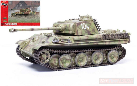 KIT DA MONTARE IN SCALA COMPATIBILE CON PANTHER G KIT 1:35 AIRFIX A1352