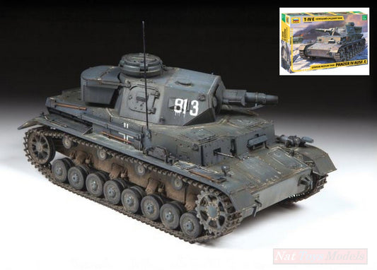 KIT DE MONTAGE À L'ÉCHELLE COMPATIBLE AVEC LE KIT PANZER IV AUSF.E 1:35 ZVEZDA Z3641