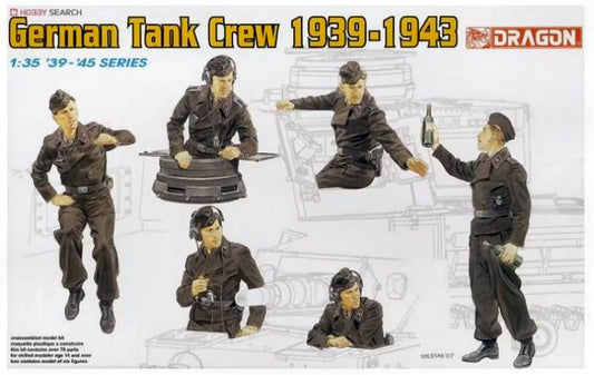 KIT DE MONTAGE À L'ÉCHELLE COMPATIBLE AVEC LE KIT D'ÉQUIPAGE PANZER IV 1:35 DRAGON D6375