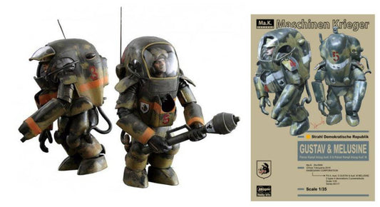 SCALE ASSEMBLY KIT COMPATIBLE WITH PKA AUSF.G.GUSTAV &amp; M MELUSINE KIT 1:35 HASEGAWA HA64117
