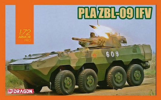 KIT D'ASSEMBLAGE À L'ÉCHELLE COMPATIBLE AVEC LE KIT PLA ZBL-09 IFV 1:72 DRAGON D7682