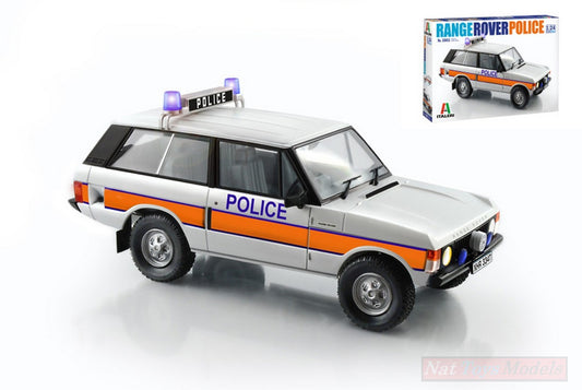KIT DA MONTARE IN SCALA COMPATIBILE CON POLICE RANGE ROVER KIT 1:24 ITALERI IT3661