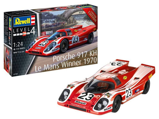 KIT DA MONTARE IN SCALA COMPATIBILE CON PORSCHE 917 K WINNER LM 1970 KIT 1:24 REVELL RV07709