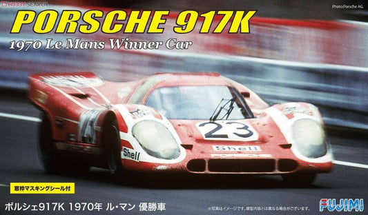 KIT DA MONTARE IN SCALA COMPATIBILE CON PORSCHE 917 N.23 WINNER LE MANS 1970 KIT 1:24 FUJIMI FJ126074