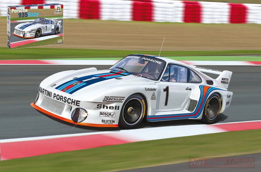 KIT DA MONTARE IN SCALA COMPATIBILE CON PORSCHE 935 BABY KIT 1:24 ITALERI IT3639
