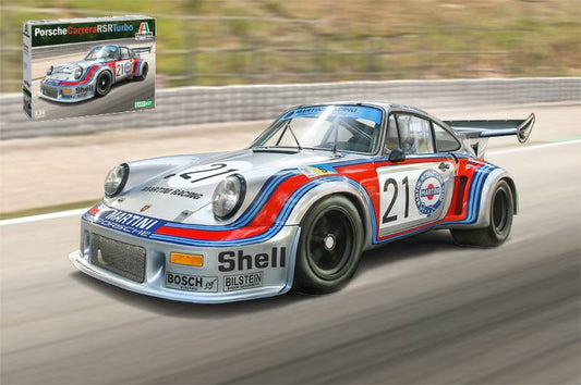 KIT DA MONTARE IN SCALA COMPATIBILE CON PORSCHE CARRERA RSR TURBO KIT 1:24 ITALERI IT3625