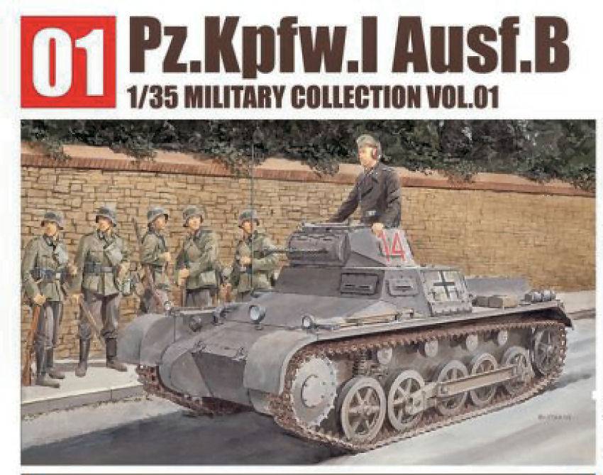 KIT DA MONTARE IN SCALA COMPATIBILE CON PZ.KPFW.I AUSF.B W/INTERIOR KIT 1:35 DRAGON DMD001
