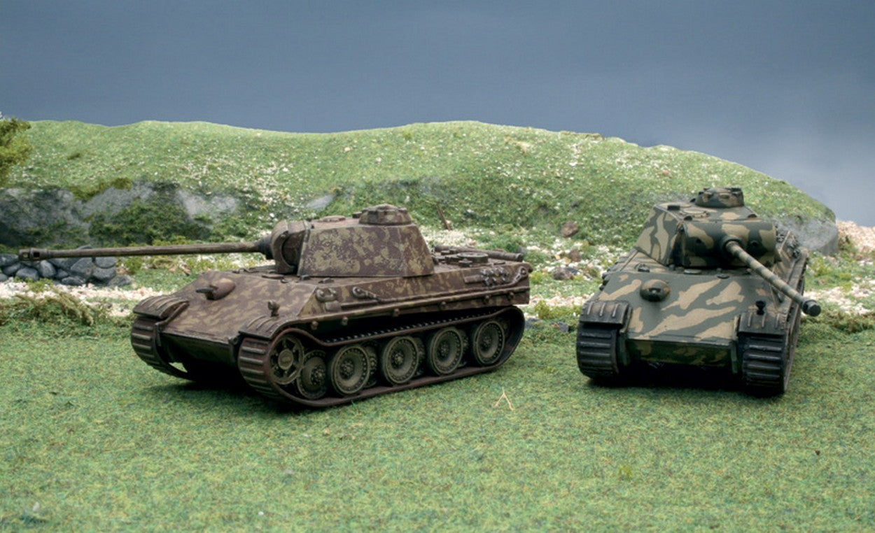 KIT DA MONTARE IN SCALA COMPATIBILE CON PZ.KPFW.V PANTHER AUSF.G.KIT 1:72 ITALERI IT7504