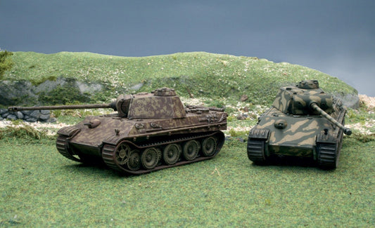 KIT À ASSEMBLER À L'ÉCHELLE COMPATIBLE AVEC PZ.KPFW.V PANTHER AUSF.G.KIT 1:72 ITALERI IT7504