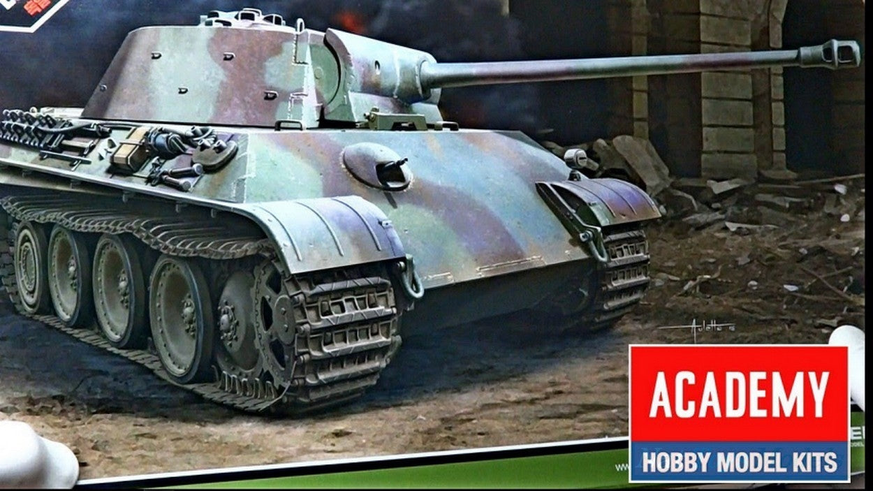 KIT DA MONTARE IN SCALA COMPATIBILE CON PZ.KPFW.V PANTHER G VERSION LAST KIT 1:35 ACADEMY ACD13523