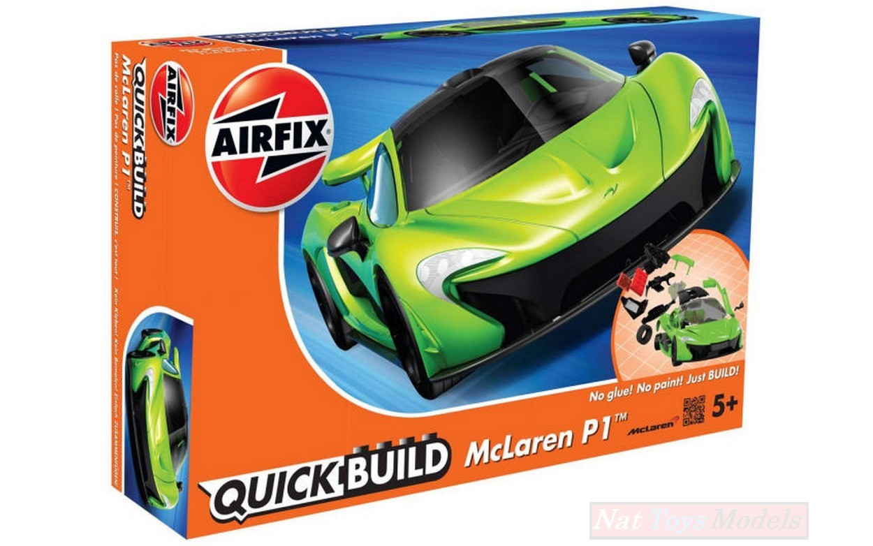 KIT D'ASSEMBLAGE DE BALANCE COMPATIBLE AVEC QUICK BUILD MC LAREN P1 GREEN AIRFIX AX6021