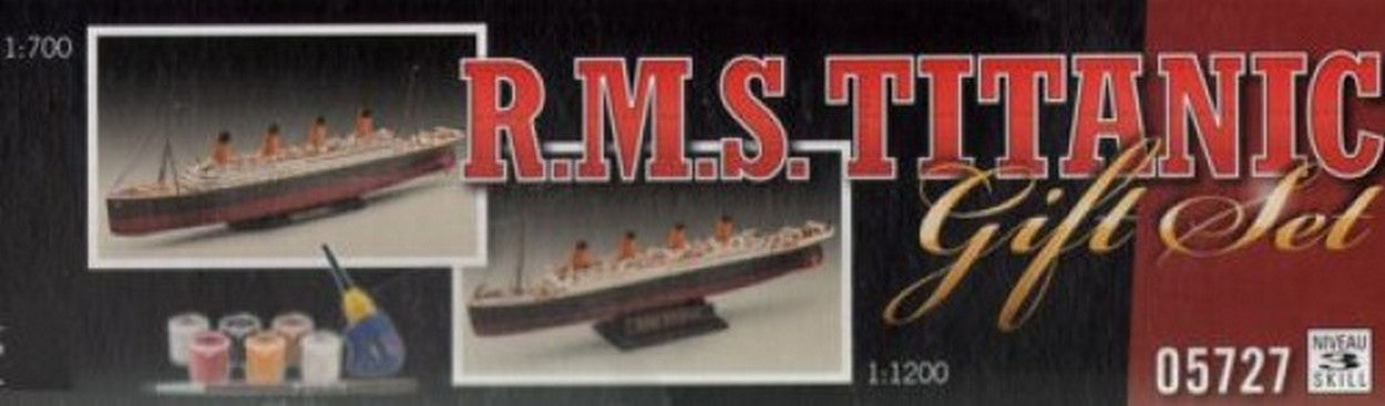 KIT DA MONTARE IN SCALA COMPATIBILE CON R.M.S. TITANIC ST KIT 1:1200 REVELL RV5727