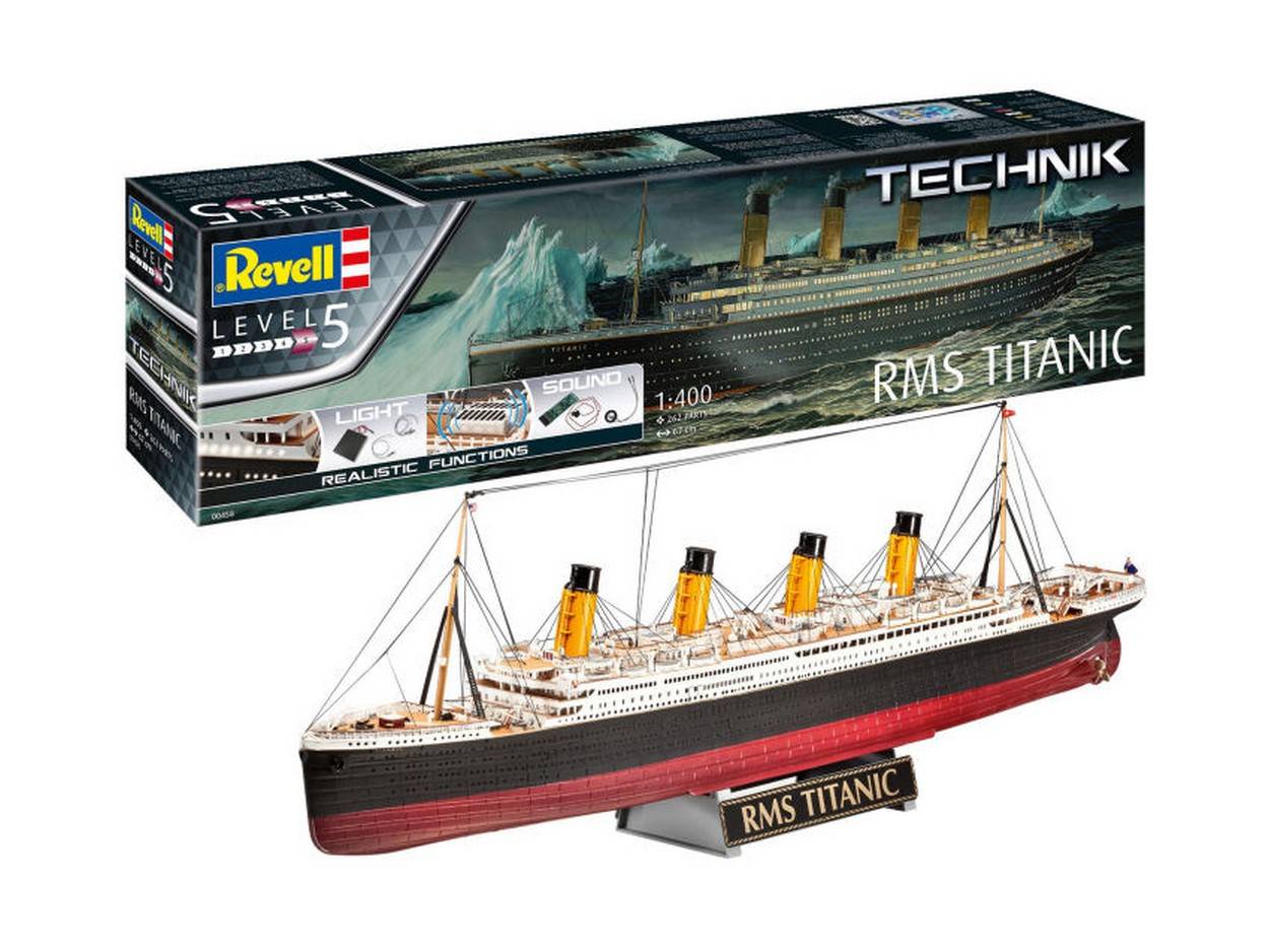 KIT DA MONTARE IN SCALA COMPATIBILE CON RSM TITANIC KIT 1:400 REVELL RV00458