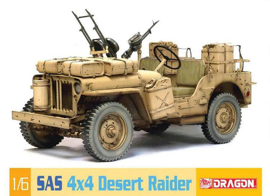 KIT DA MONTARE IN SCALA COMPATIBILE CON SAS 4x4 DESERT RAIDER KIT 1:6 DRAGON D75038