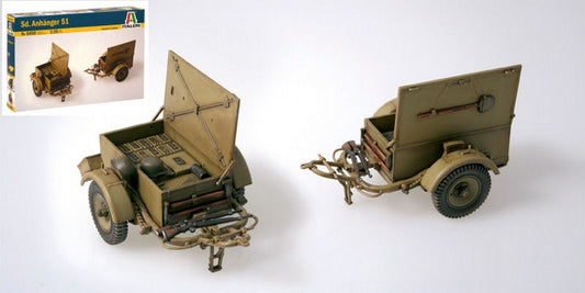 KIT DE MONTAGE BALANCE COMPATIBLE AVEC SD ANHANGER 51 kit 1:35 ITALERI IT6450