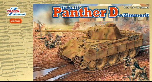 SCALE ASSEMBLY KIT COMPATIBLE WITH SD KFZ 171 PANTHER DW/ZIMM.KIT 1:35 DRAGON D6428