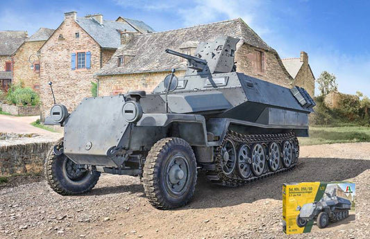 KIT DA MONTARE IN SCALA COMPATIBILE CON SD.KFZ.251/10 KIT 1:72 ITALERI IT7079
