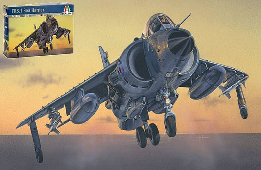 KIT DE MONTAGE À L'ÉCHELLE COMPATIBLE AVEC LE KIT SEA HARRIER FRS 1:72 ITALERI IT1236