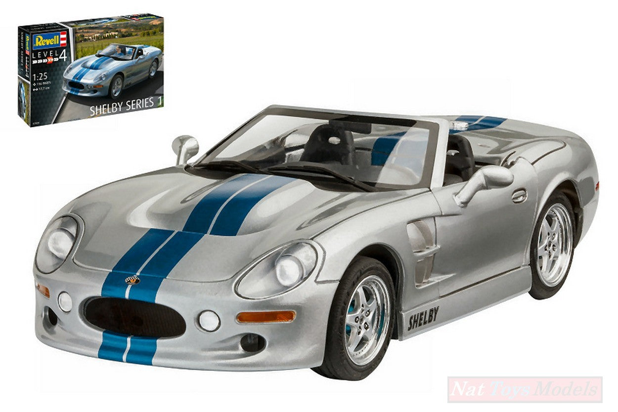 KIT DA MONTARE IN SCALA COMPATIBILE CON SHELBY SERIES I KIT 1:25 REVELL RV07039