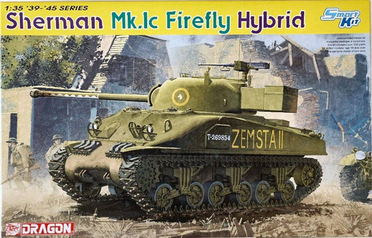 KIT DA MONTARE IN SCALA COMPATIBILE CON SHERMAN MK IC FIREFLY HYBR.KIT 1:35 DRAGON D6228