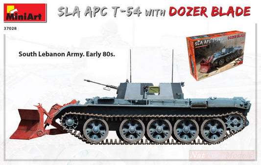 KIT DA MONTARE IN SCALA COMPATIBILE CON SLA APC T-54 W/DOZER BLADE INTERIOR KIT 1:35 MINIART MIN37028