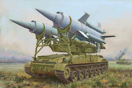 KIT DA MONTARE IN SCALA COMPATIBILE CON SOVIET 2K11A TEL W/MISSILE KRUG-A KIT 1:72 TRUMPETER TP7178